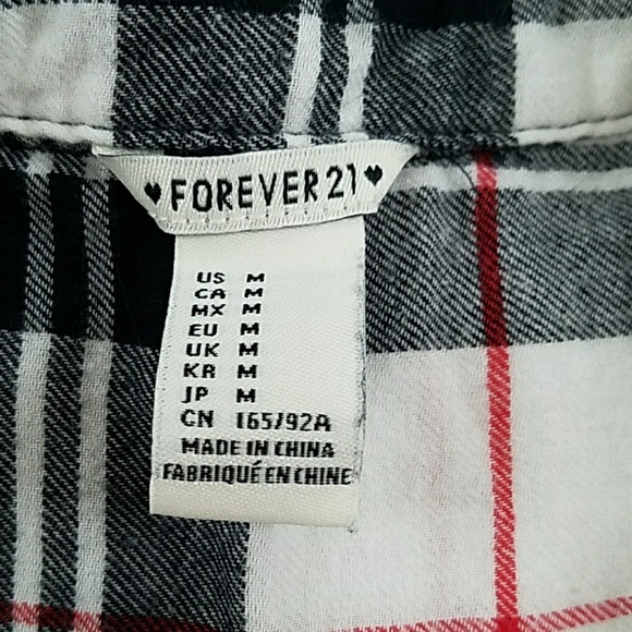 Medium flannel look sleeveless top - Picture 5 of 5